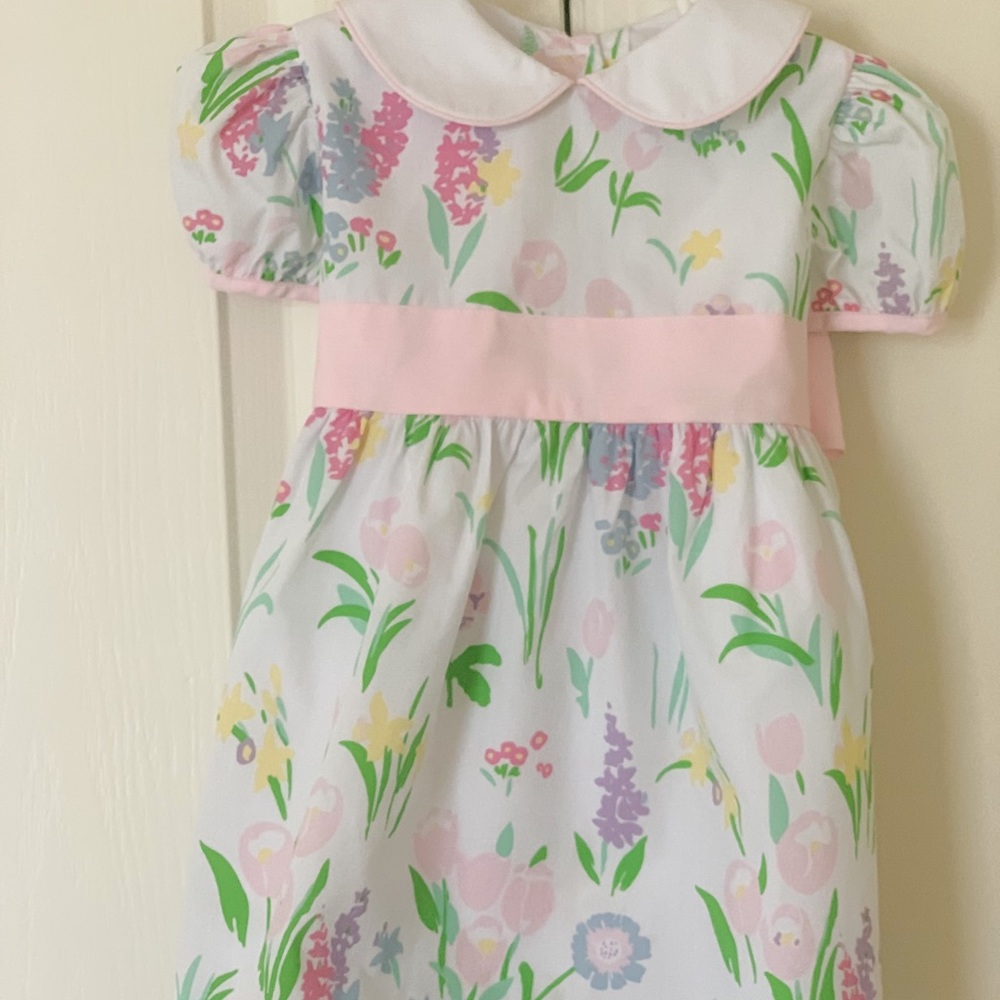 The Beaufort Bonnet Company EUC size 18/24m Cindy Lou Dress